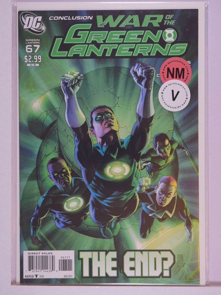 GREEN LANTERN (2005) Volume 4: # 0067 NM GREEN FLYING COVER VARIANT