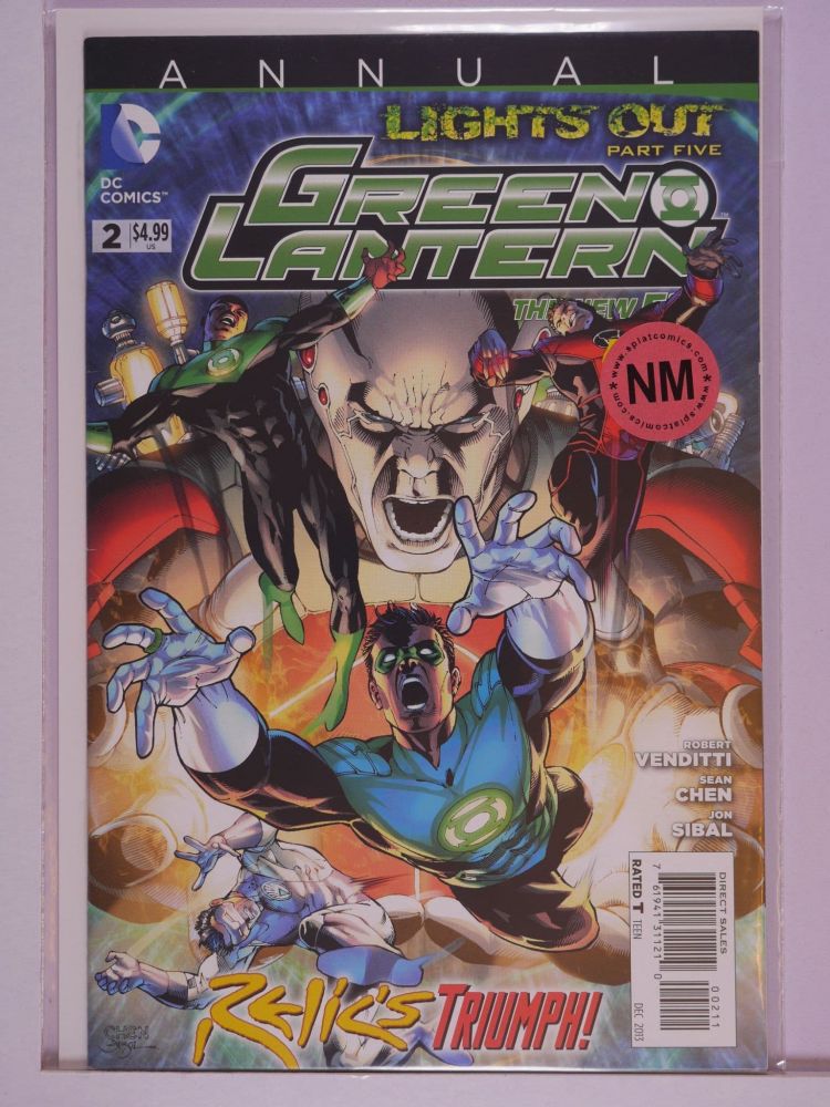 GREEN LANTERN ANNUAL NEW 52 (2011) Volume 1: # 0002 NM