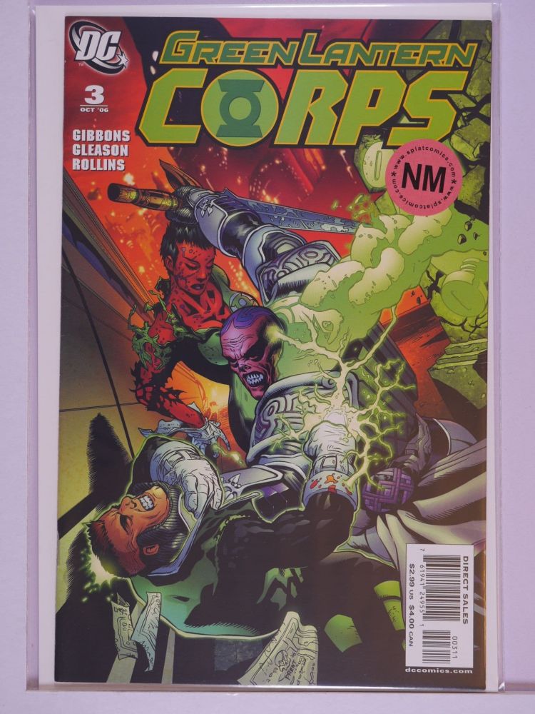 GREEN LANTERN CORPS (2006) Volume 1: # 0003 NM