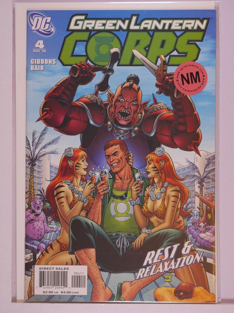 GREEN LANTERN CORPS (2006) Volume 1: # 0004 NM