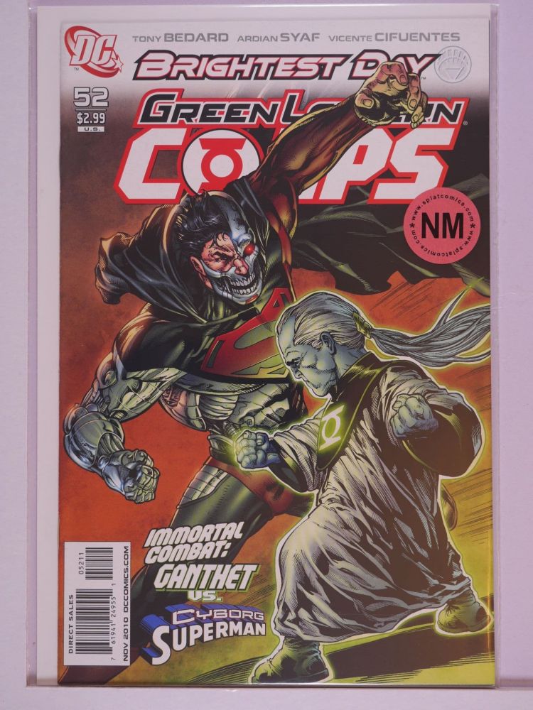 GREEN LANTERN CORPS (2006) Volume 1: # 0052 NM