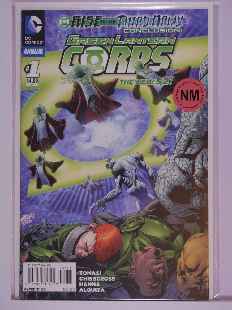 GREEN LANTERN CORPS ANNUAL NEW 52 (2011) Volume 1: # 0001 NM