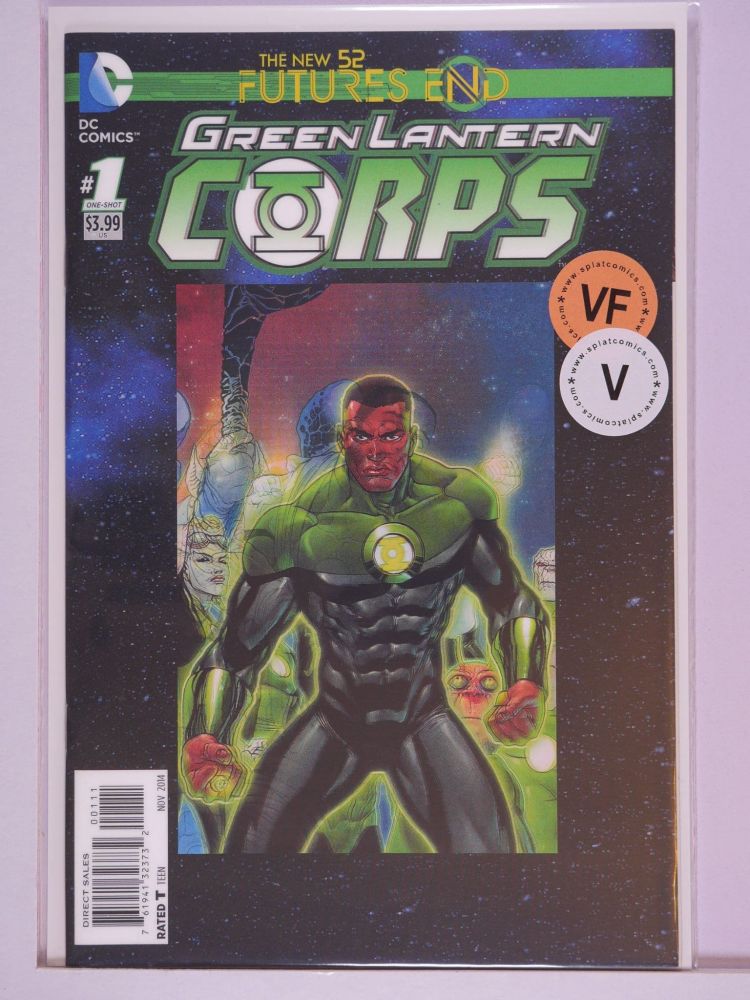 GREEN LANTERN CORPS FUTURES END (2014) Volume 1: # 0001 VF LENTICULAR VARIANT