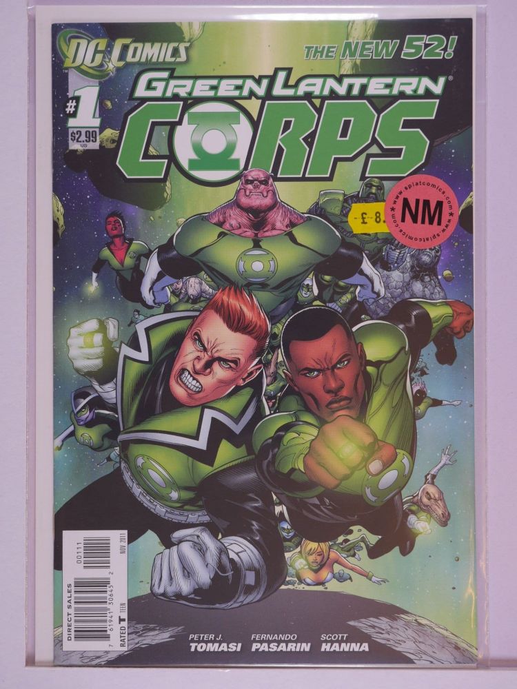 GREEN LANTERN CORPS NEW 52 (2011) Volume 1: # 0001 NM