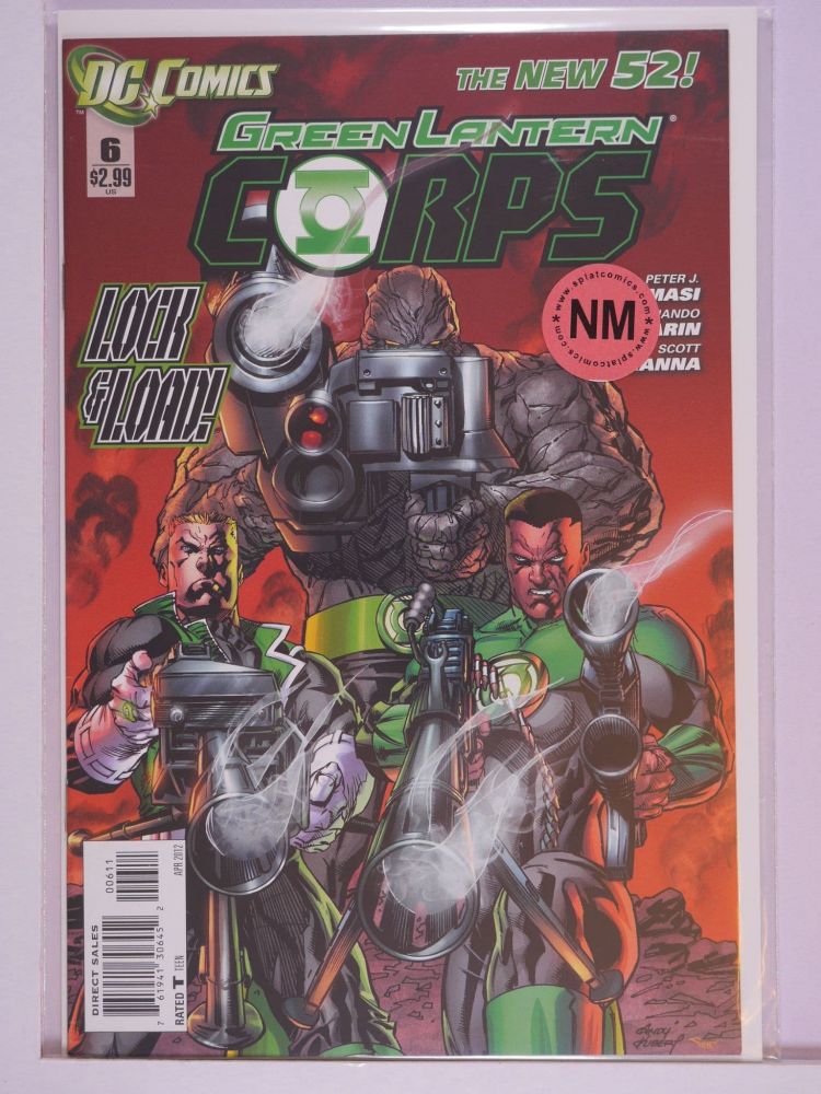 GREEN LANTERN CORPS NEW 52 (2011) Volume 1: # 0006 NM