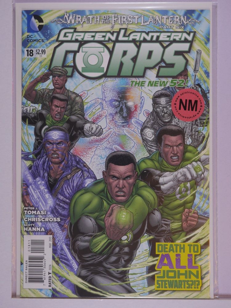 GREEN LANTERN CORPS NEW 52 (2011) Volume 1: # 0018 NM