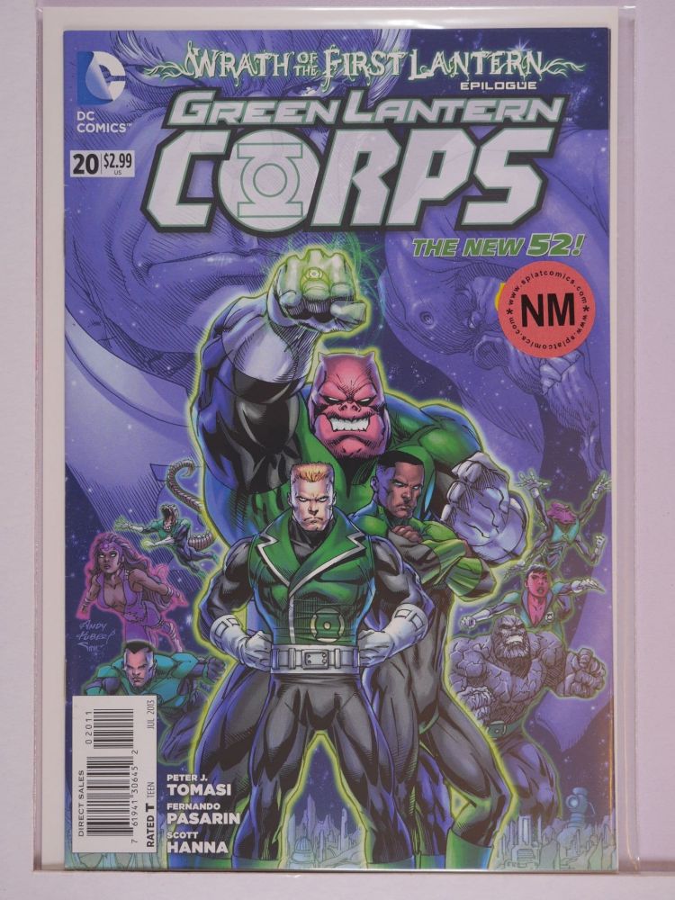 GREEN LANTERN CORPS NEW 52 (2011) Volume 1: # 0020 NM