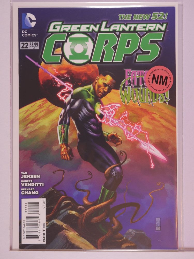 GREEN LANTERN CORPS NEW 52 (2011) Volume 1: # 0022 NM