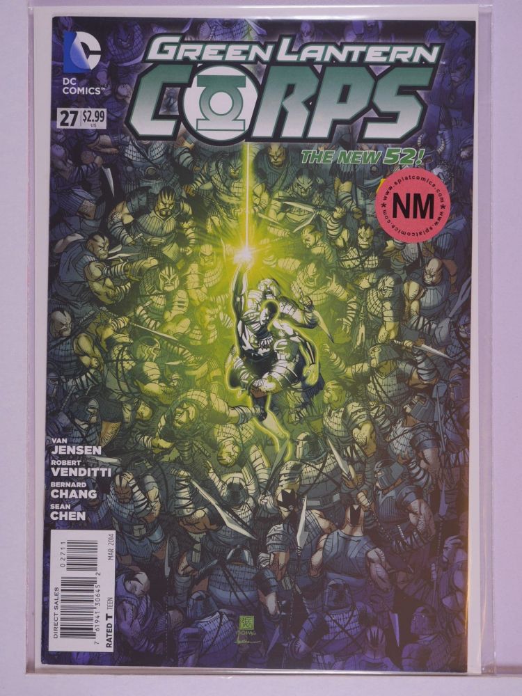 GREEN LANTERN CORPS NEW 52 (2011) Volume 1: # 0027 NM