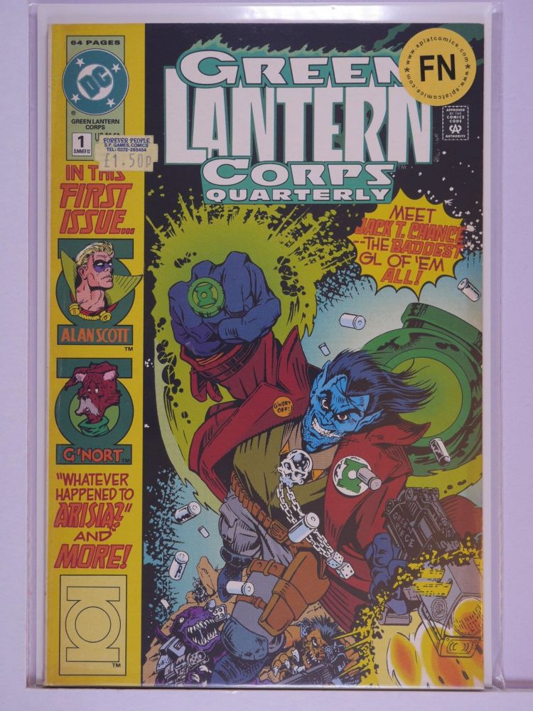 GREEN LANTERN CORPS QUARTERLY (1992) Volume 1: # 0001 FN