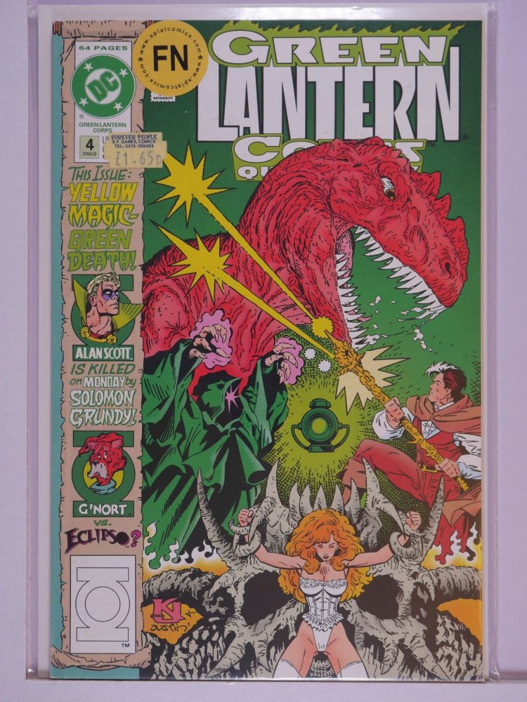 GREEN LANTERN CORPS QUARTERLY (1992) Volume 1: # 0004 FN