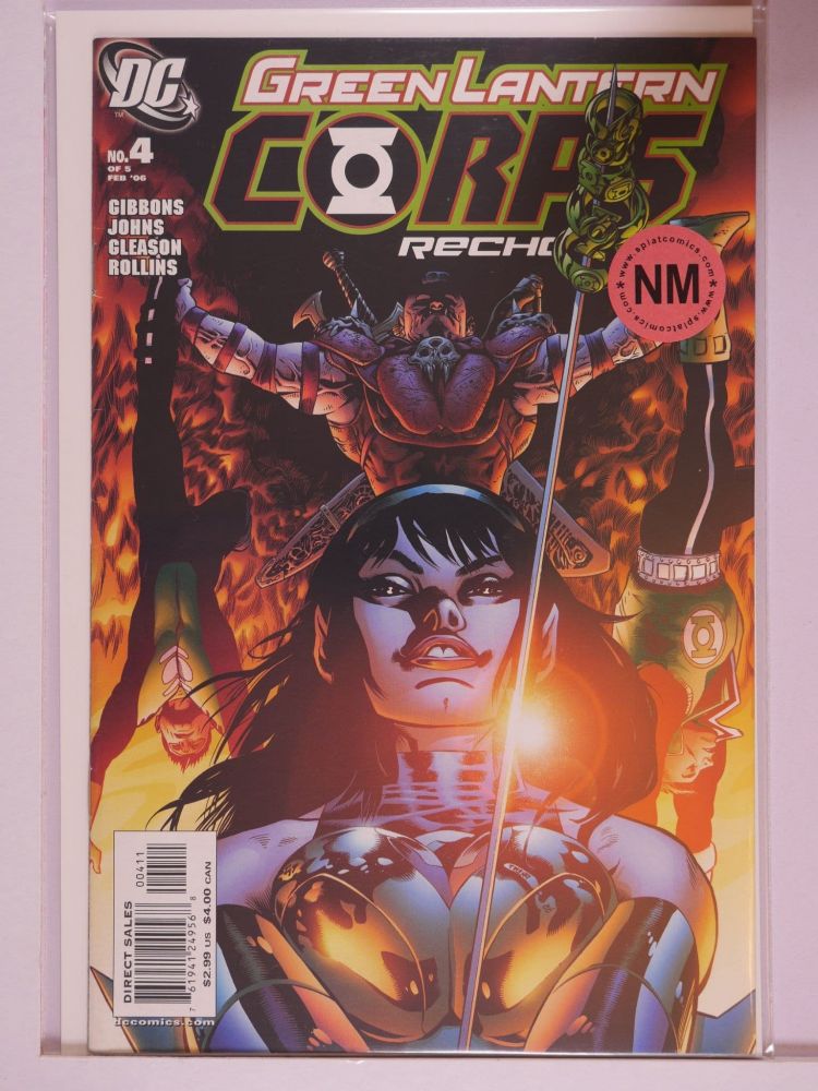 GREEN LANTERN CORPS RECHARGE (2005) Volume 1: # 0004 NM