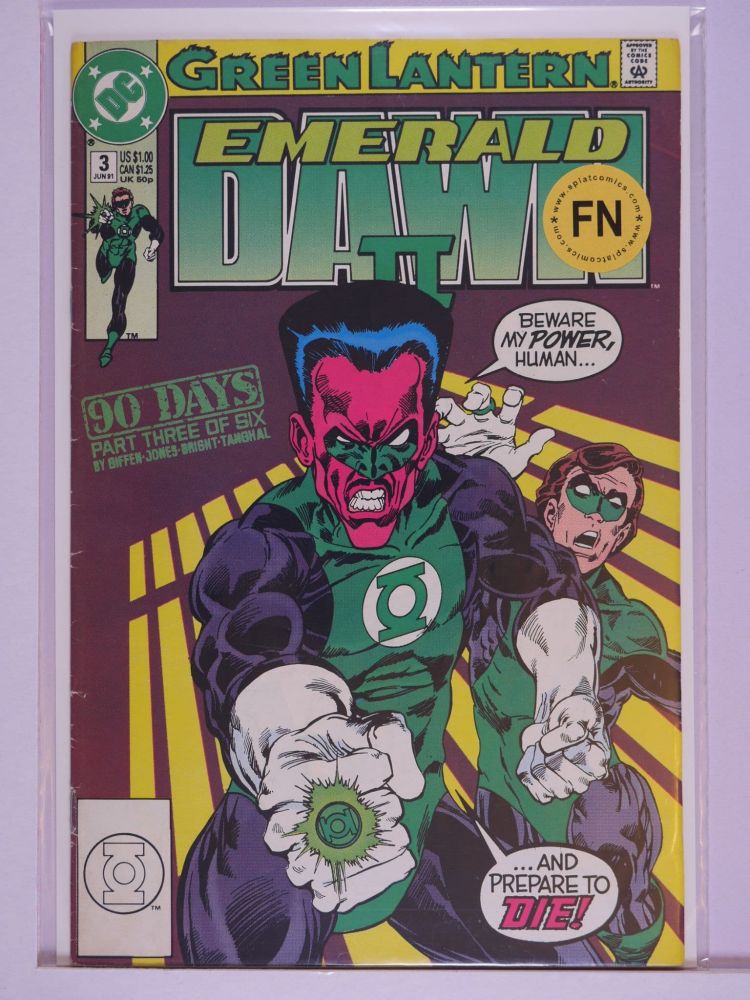 GREEN LANTERN EMERALD DAWN II (1991) Volume 2: # 0003 FN