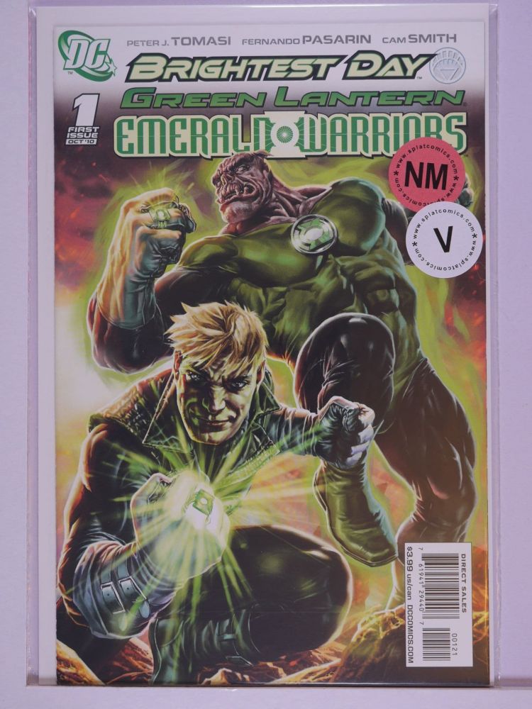 GREEN LANTERN EMERALD WARRIORS (2010) Volume 1: # 0001 NM LEE BERMEJO COVER GUY GARDNER AND KILOWOG