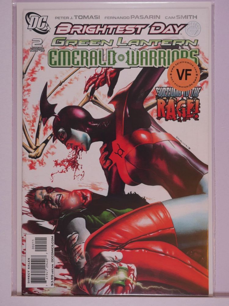 GREEN LANTERN EMERALD WARRIORS (2010) Volume 1: # 0002 VF