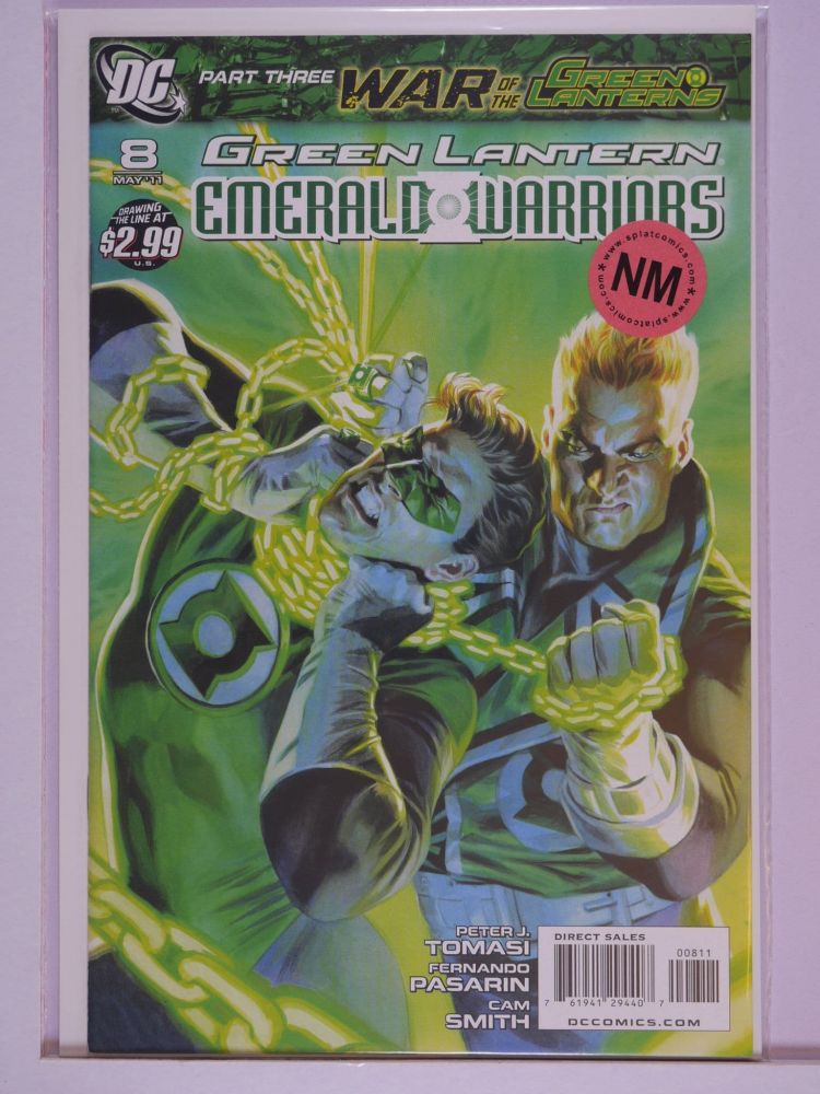 GREEN LANTERN EMERALD WARRIORS (2010) Volume 1: # 0008 NM