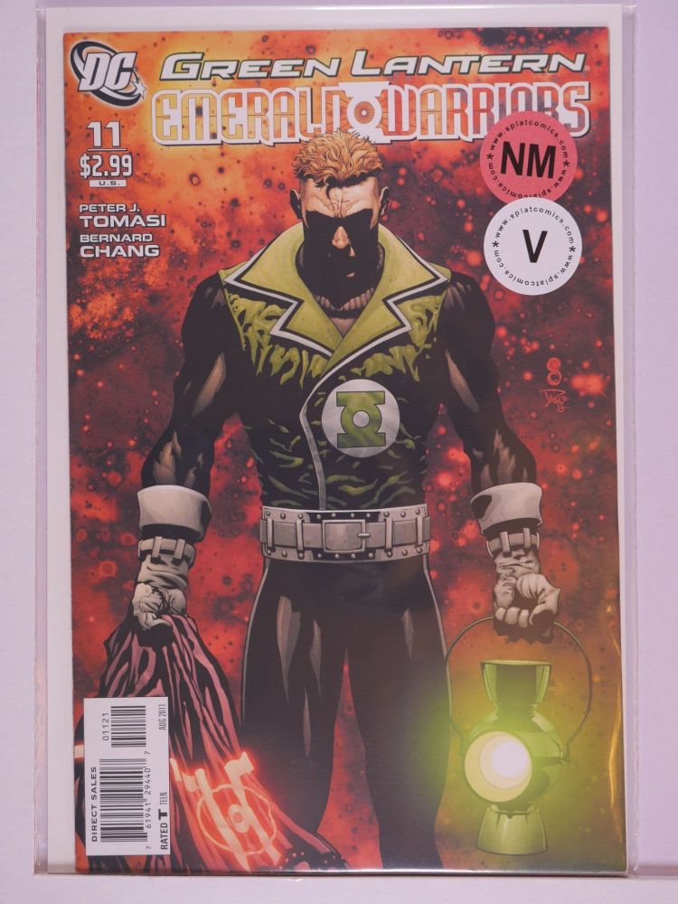 GREEN LANTERN EMERALD WARRIORS (2010) Volume 1: # 0011 NM SCOTT CLARK RED COVER VARIANT