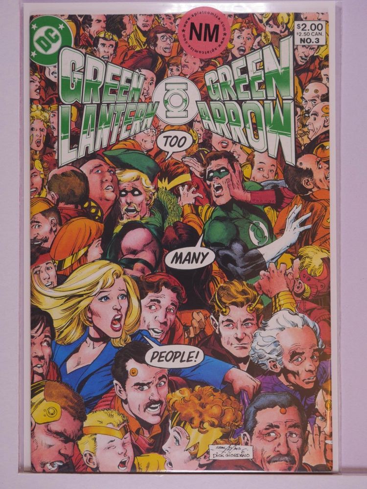 GREEN LANTERN GREEN ARROW (1983) Volume 1: # 0003 NM