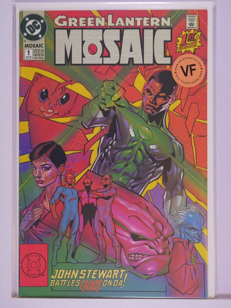 GREEN LANTERN MOSAIC (1992) Volume 1: # 0001 VF