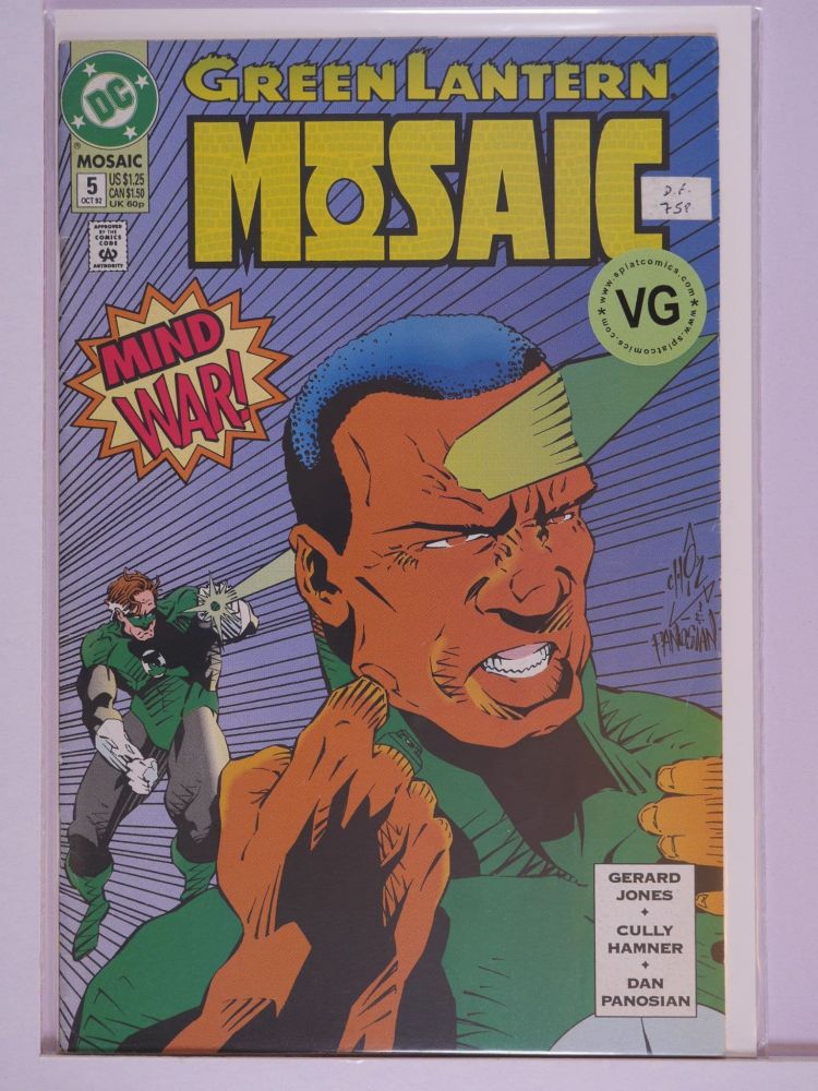 GREEN LANTERN MOSAIC (1992) Volume 1: # 0005 VG