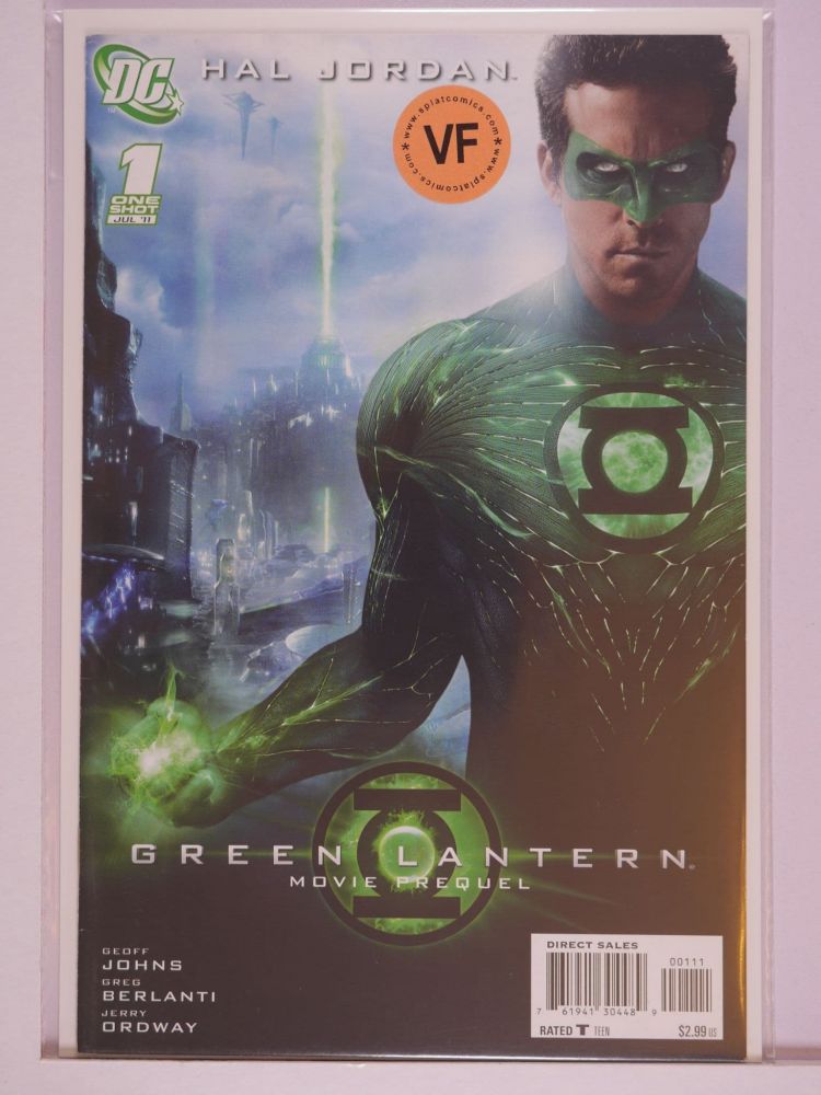 GREEN LANTERN MOVIE PREQUEL HAL JORDAN (2011) Volume 1: # 0001 VF