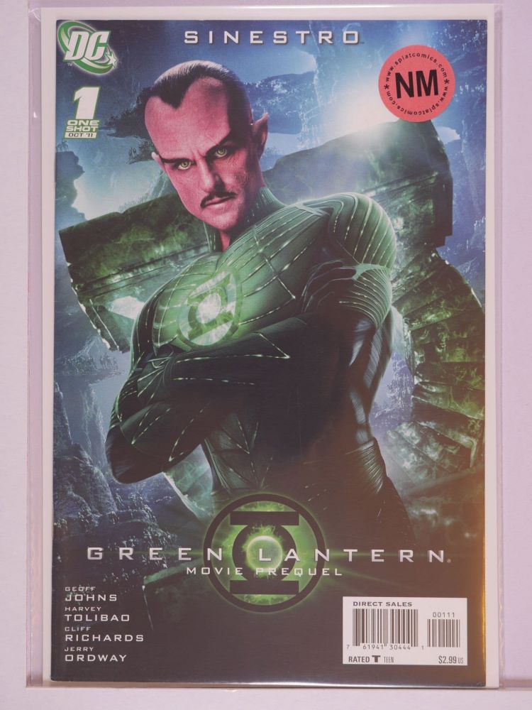 GREEN LANTERN MOVIE PREQUEL SINESTRO (2011) Volume 1: # 0001 NM