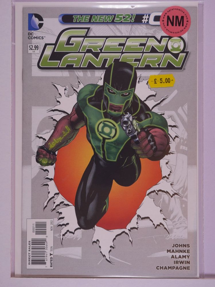 GREEN LANTERN NEW 52 (2011) Volume 1: # 0000 NM