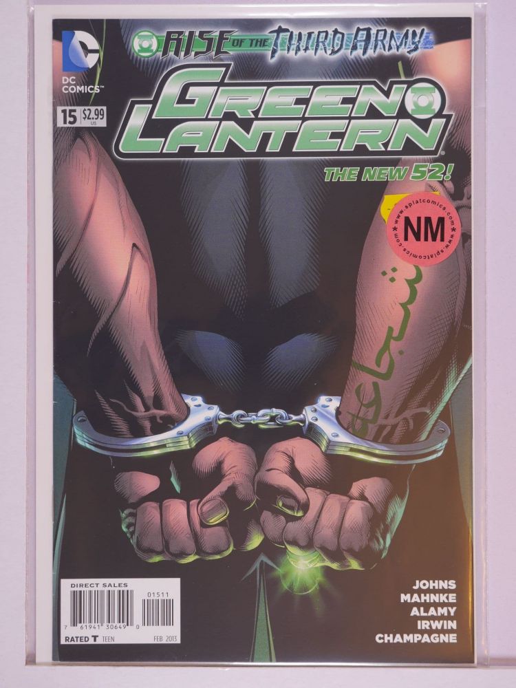 GREEN LANTERN NEW 52 (2011) Volume 1: # 0015 NM