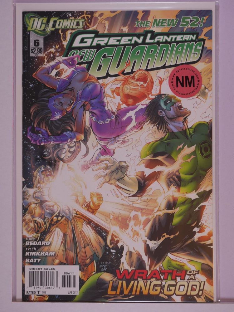 GREEN LANTERN NEW GUARDIANS NEW 52 (2011) Volume 1: # 0006 NM