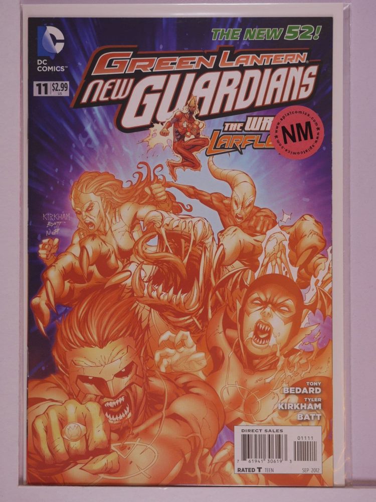 GREEN LANTERN NEW GUARDIANS NEW 52 (2011) Volume 1: # 0011 NM