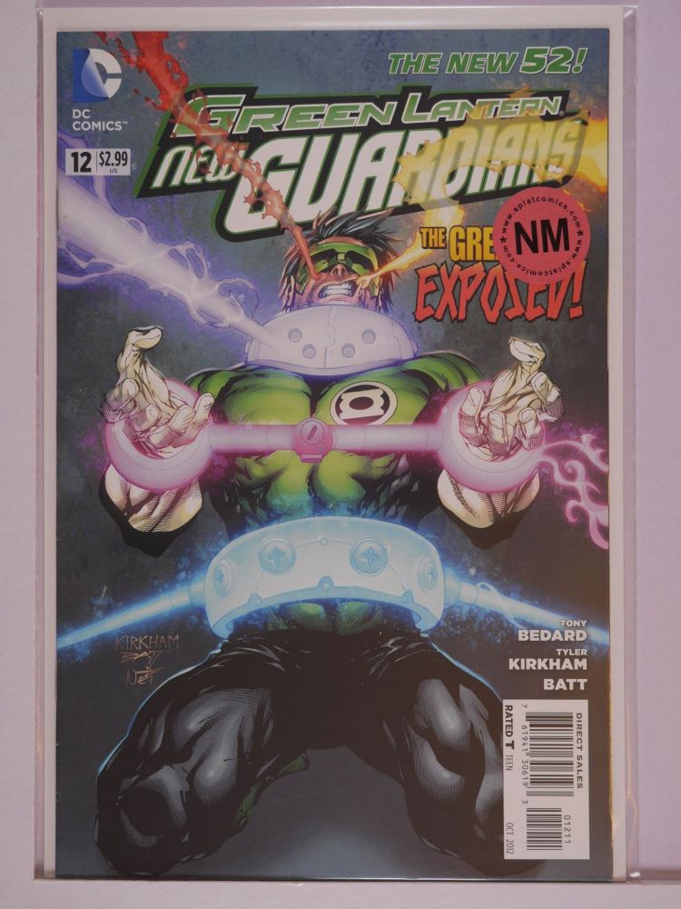 GREEN LANTERN NEW GUARDIANS NEW 52 (2011) Volume 1: # 0012 NM