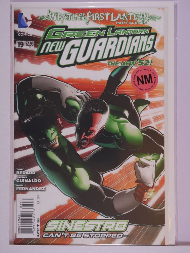 GREEN LANTERN NEW GUARDIANS NEW 52 (2011) Volume 1: # 0019 NM