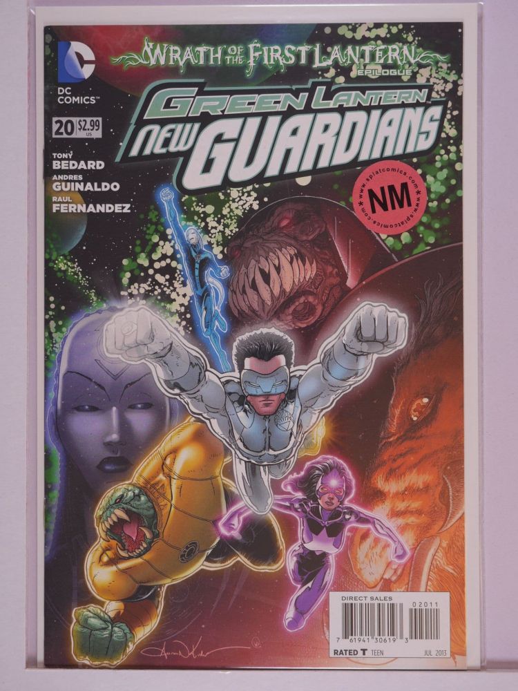 GREEN LANTERN NEW GUARDIANS NEW 52 (2011) Volume 1: # 0020 NM