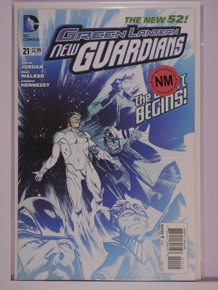 GREEN LANTERN NEW GUARDIANS NEW 52 (2011) Volume 1: # 0021 NM