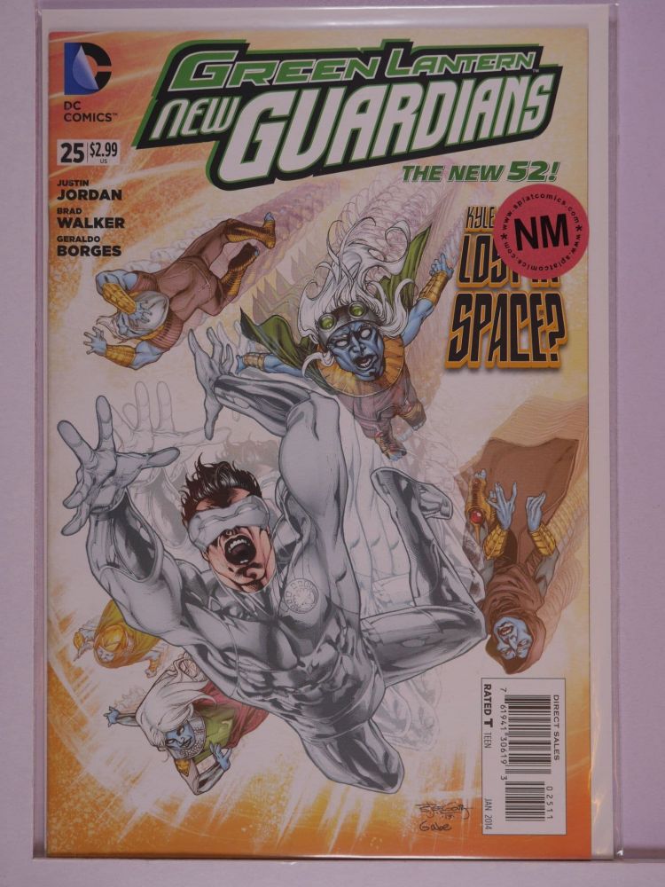 GREEN LANTERN NEW GUARDIANS NEW 52 (2011) Volume 1: # 0025 NM