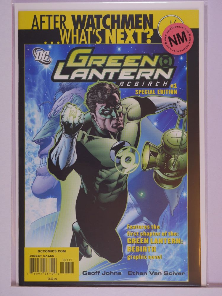 GREEN LANTERN REBIRTH (2004) Volume 1: # 0001 NM 5TH PRINT VARIANT AFTER WATCHMEN WHATS NEXT EDITION