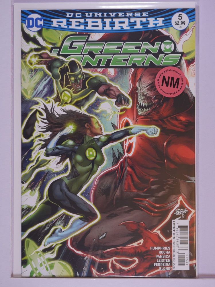 GREEN LANTERNS (2016) Volume 1: # 0005 NM