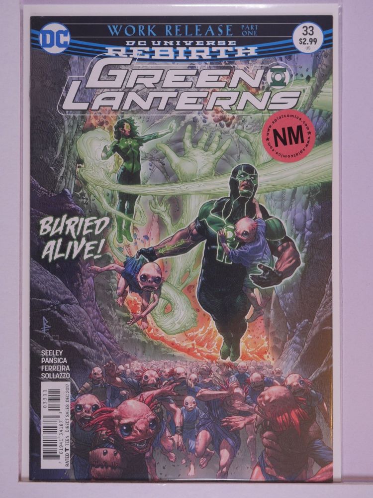 GREEN LANTERNS (2016) Volume 1: # 0033 NM