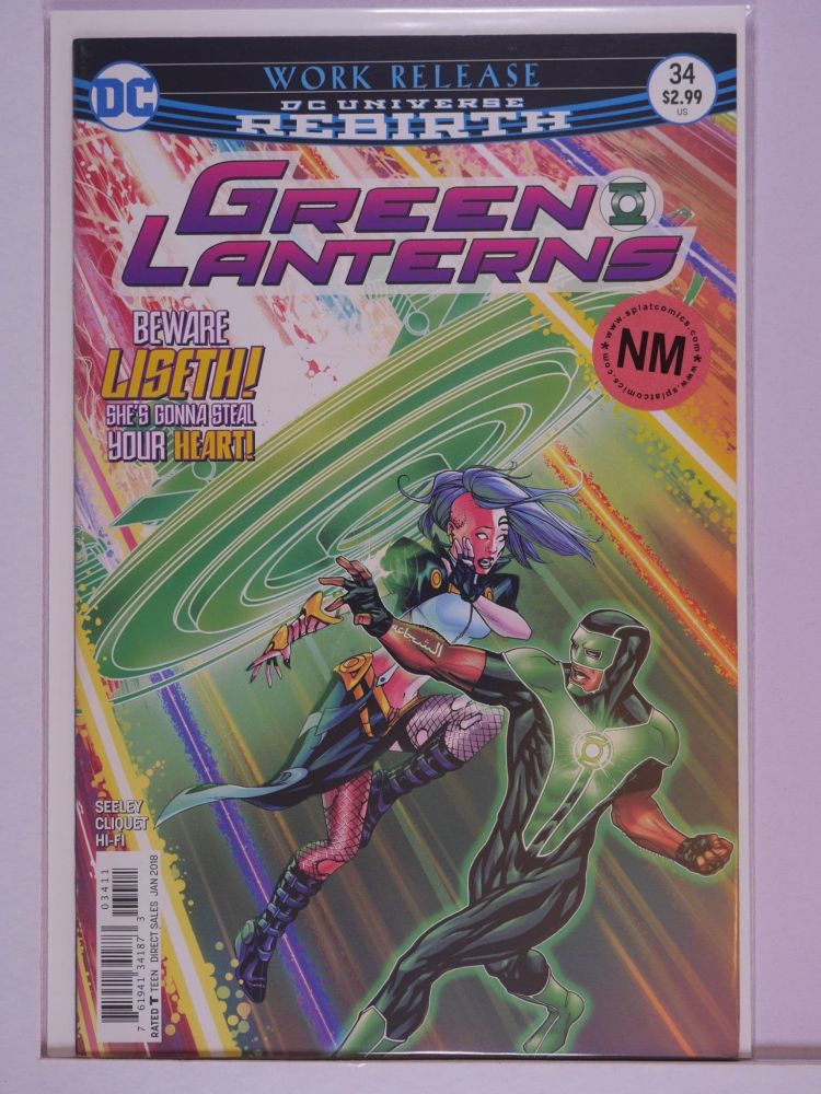 GREEN LANTERNS (2016) Volume 1: # 0034 NM