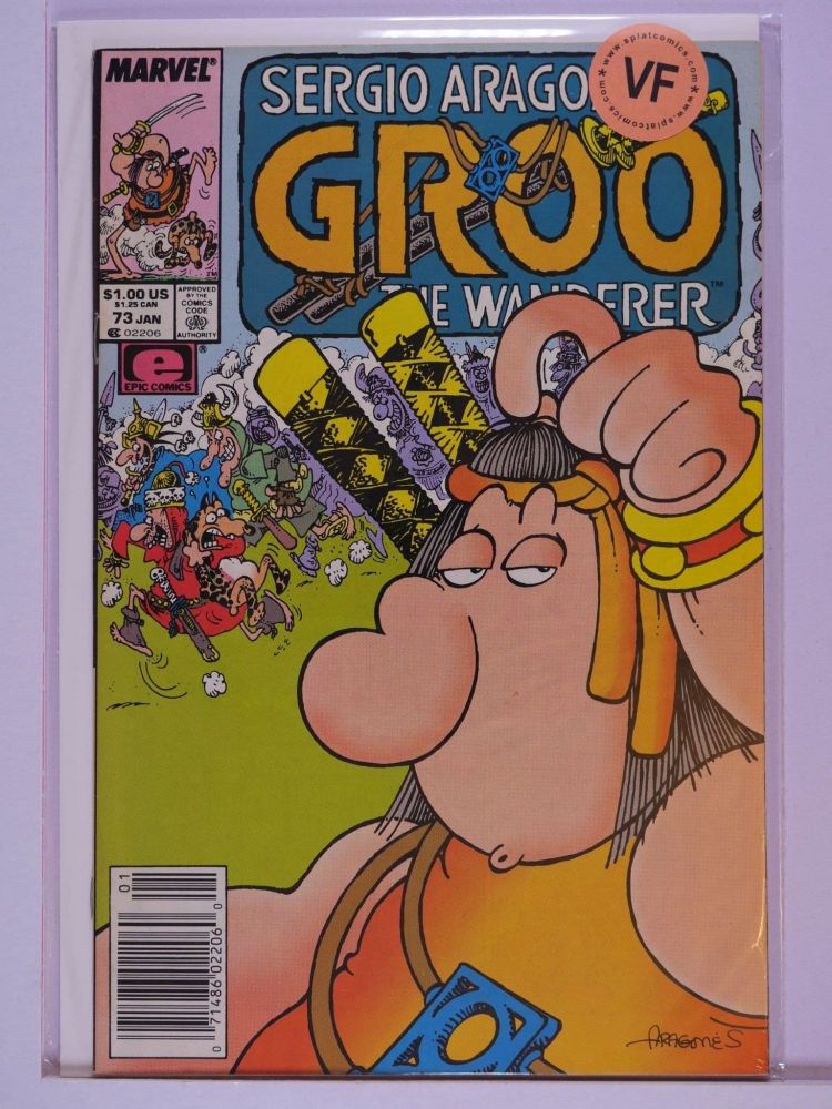 GROO THE WANDERER (1985) Volume 2: # 0073 VF