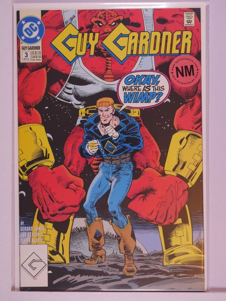 GUY GARDNER / GUY GARDNER WARRIOR (1992) Volume 1: # 0003 NM