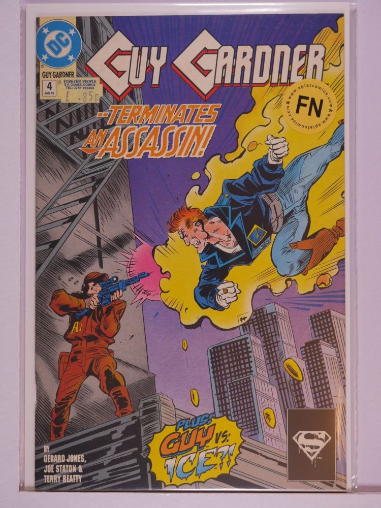 GUY GARDNER / GUY GARDNER WARRIOR (1992) Volume 1: # 0004 FN