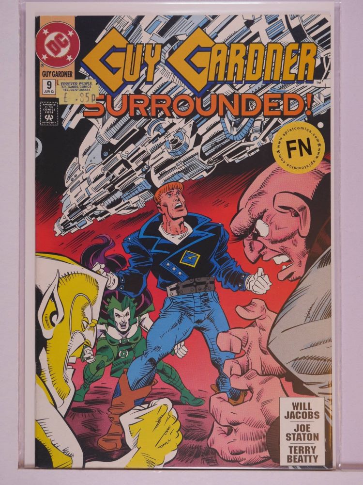 GUY GARDNER / GUY GARDNER WARRIOR (1992) Volume 1: # 0009 FN