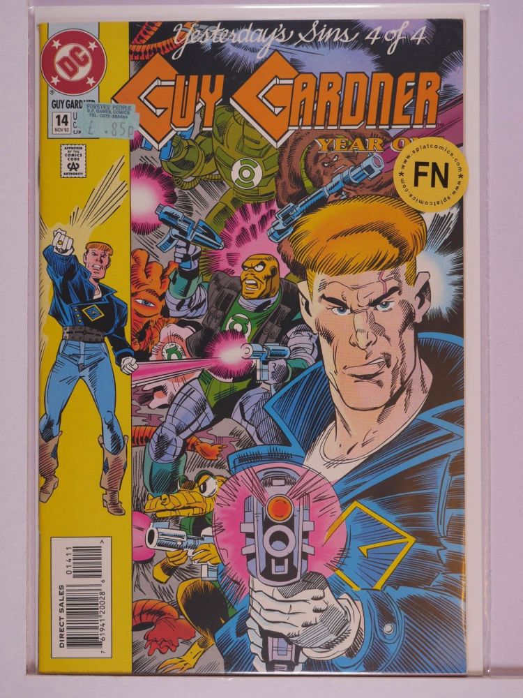 GUY GARDNER / GUY GARDNER WARRIOR (1992) Volume 1: # 0014 FN