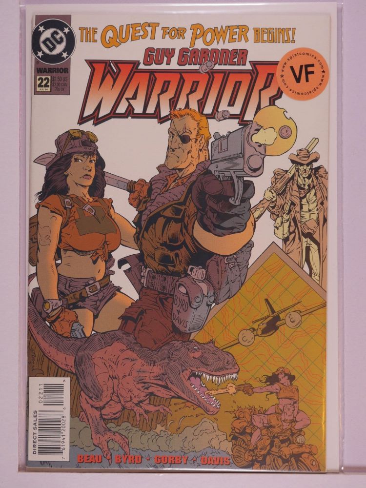 GUY GARDNER / GUY GARDNER WARRIOR (1992) Volume 1: # 0022 VF