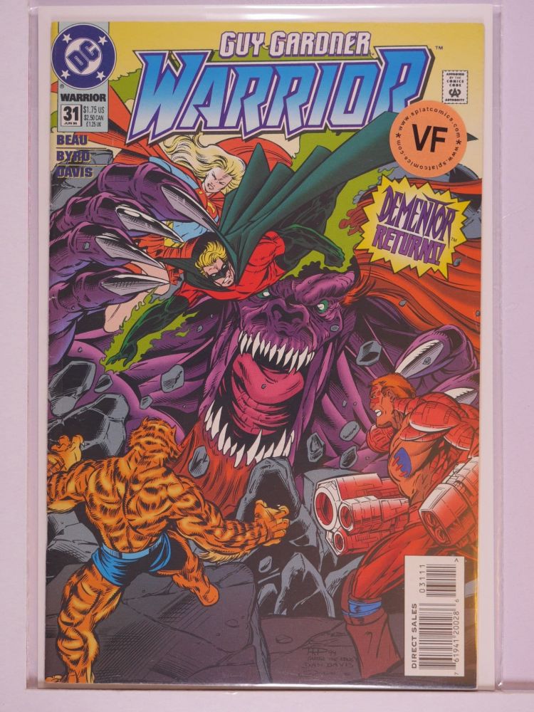 GUY GARDNER / GUY GARDNER WARRIOR (1992) Volume 1: # 0031 VF