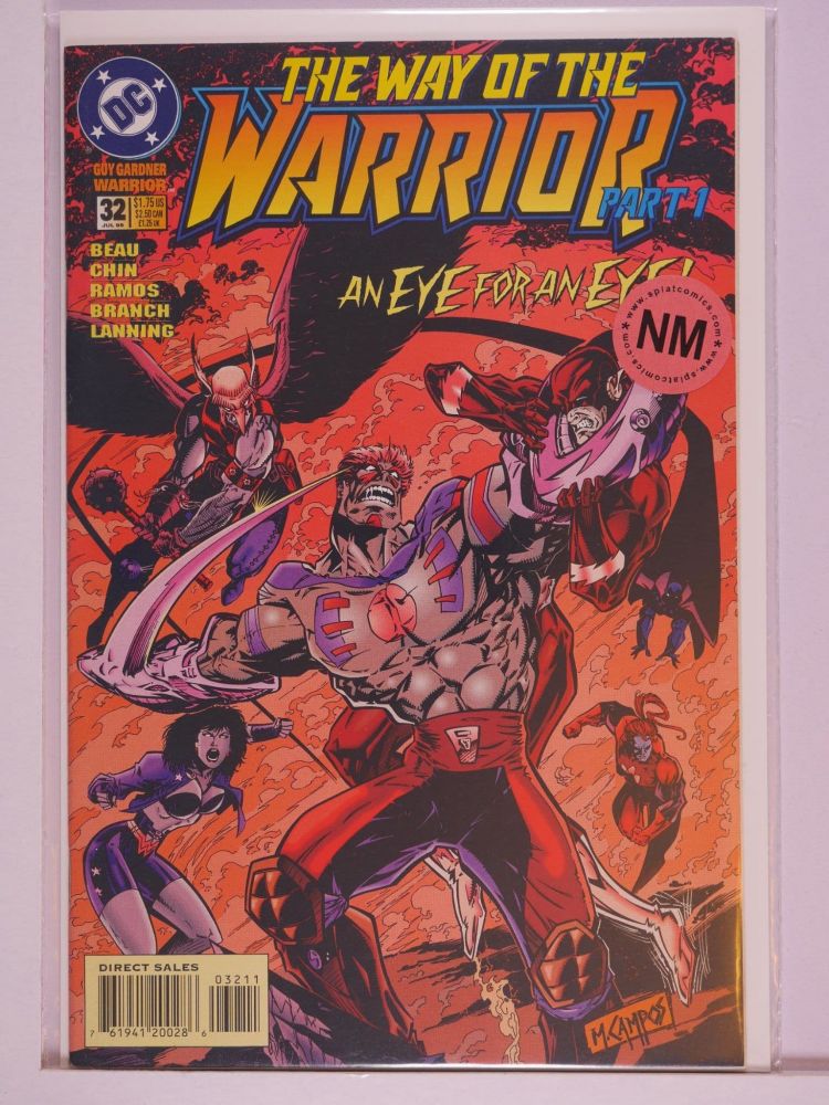 GUY GARDNER / GUY GARDNER WARRIOR (1992) Volume 1: # 0032 NM