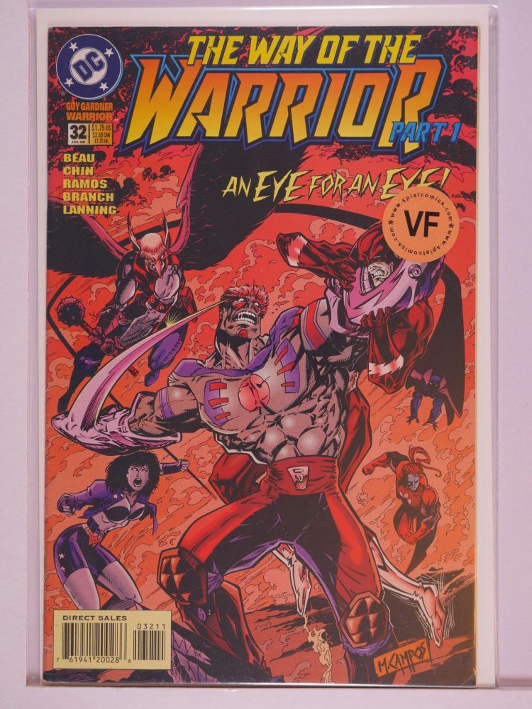 GUY GARDNER / GUY GARDNER WARRIOR (1992) Volume 1: # 0032 VF