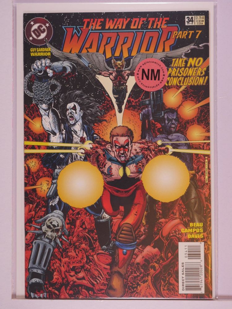 GUY GARDNER / GUY GARDNER WARRIOR (1992) Volume 1: # 0034 NM