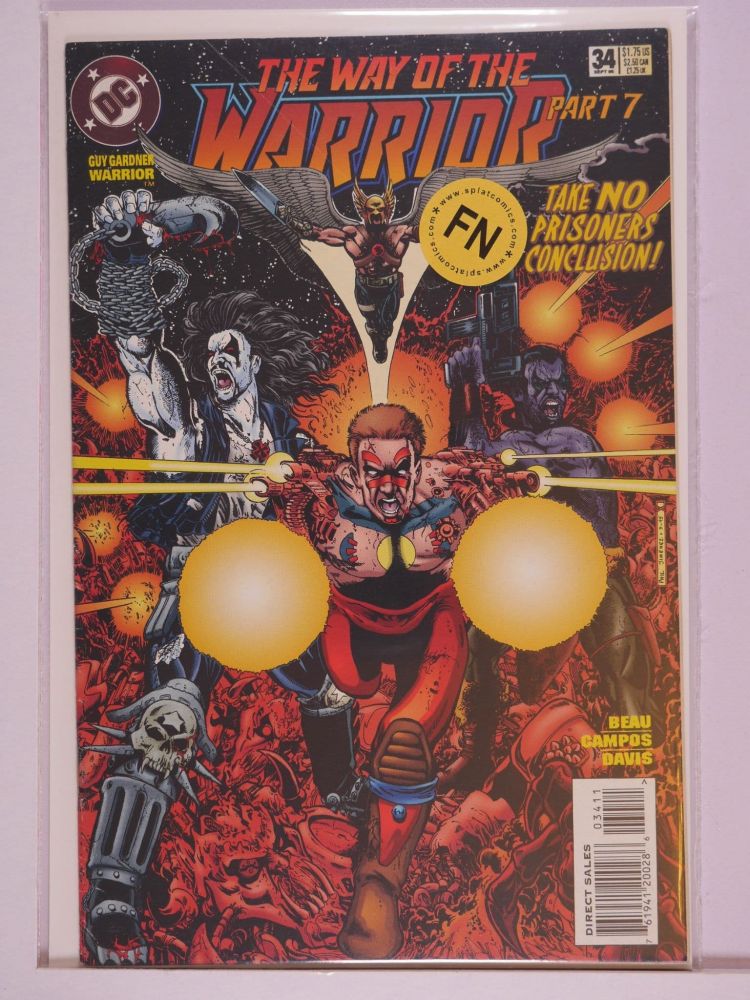 GUY GARDNER / GUY GARDNER WARRIOR (1992) Volume 1: # 0034 VF